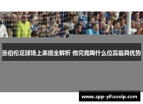 张伯伦足球场上表现全解析 他究竟踢什么位置最具优势